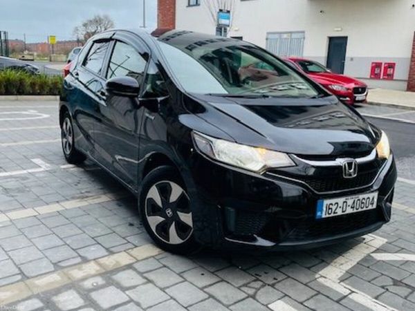 Honda Fit Hatchback, Petrol Hybrid, 2016, Black