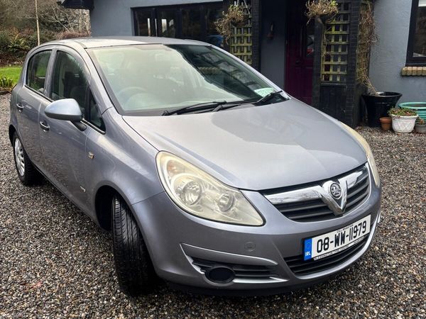 Vauxhall Corsa Hatchback, Petrol, 2008, Silver
