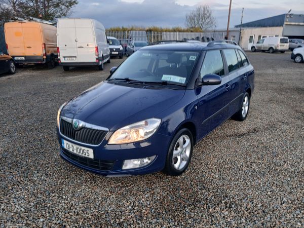 Skoda Fabia Estate, Petrol, 2013, Blue