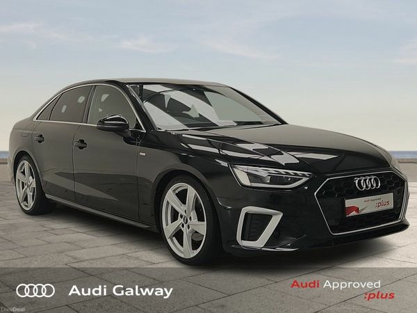 Audi A4 Saloon, Diesel, 2021, Black