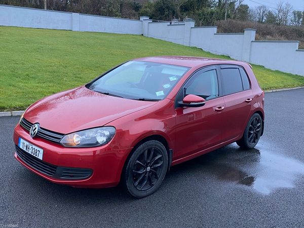 Volkswagen Golf Hatchback, Diesel, 2011, Red