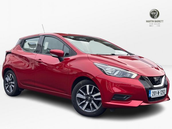 Nissan Micra Hatchback, Petrol, 2020, Red