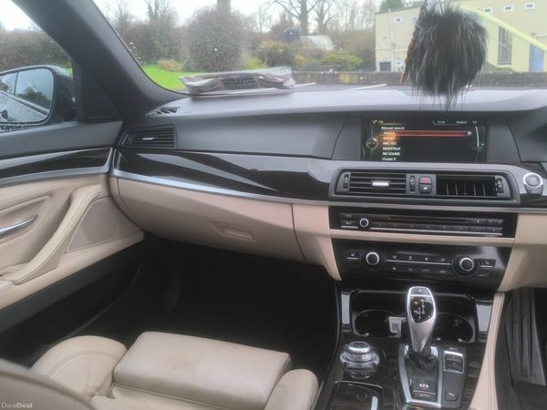 BMW 5-Series Saloon, Diesel, 2013, Black