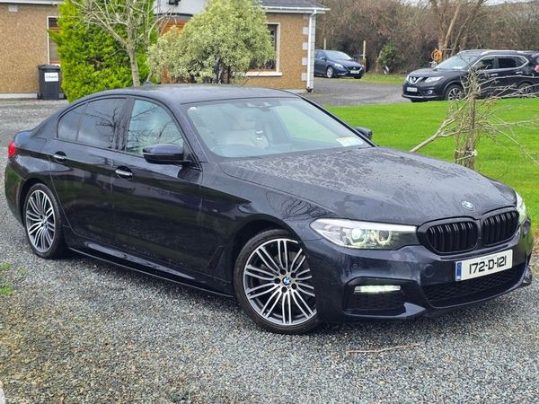 BMW 5-Series Saloon, Diesel, 2017, Black