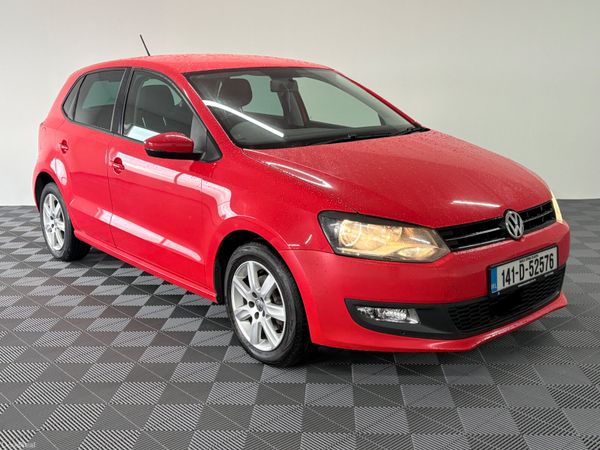 Volkswagen Polo Hatchback, Petrol, 2014, Red