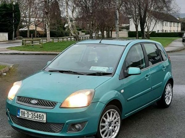 Ford Fiesta Hatchback, Petrol, 2008, Green