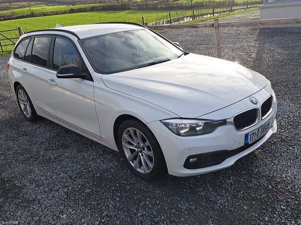 BMW 3-Series Estate, Diesel, 2017, White