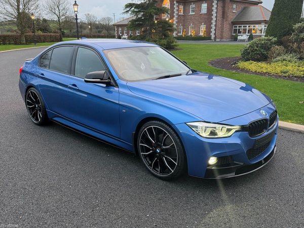 BMW 3-Series Saloon, Diesel, 2016, Blue