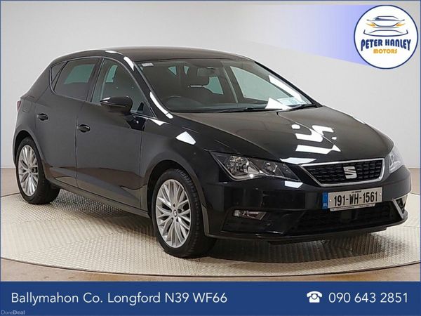 SEAT Leon Hatchback, Diesel, 2019, Black