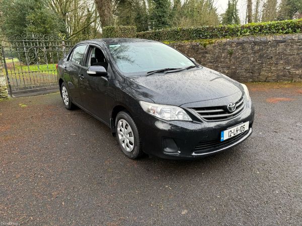Toyota Corolla Saloon, Petrol, 2012, Black