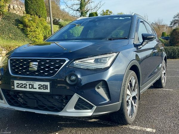 SEAT Arona SUV, Petrol, 2022, Blue