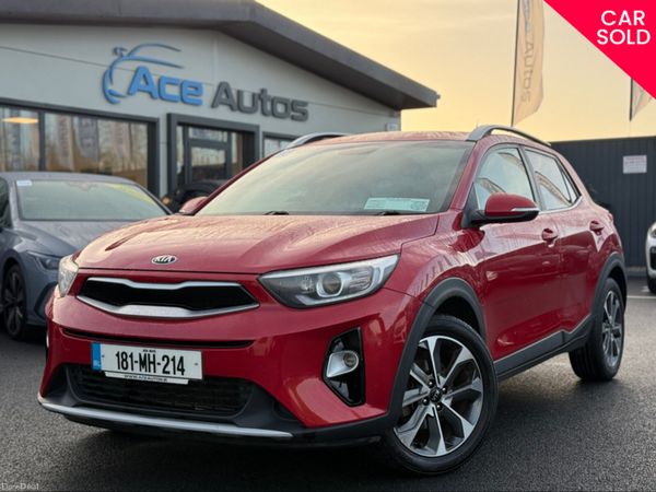 Kia Stonic SUV, Petrol, 2018, Red