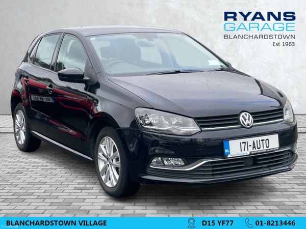 Volkswagen Polo Hatchback, Petrol, 2017, Blue