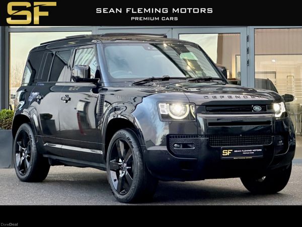 Land Rover Defender SUV, Petrol Plug-in Hybrid, 2025, Black