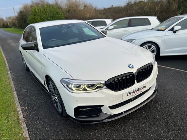 BMW 5-Series Saloon, Diesel, 2017, White