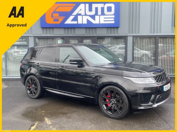 Land Rover Range Rover Sport Estate, Petrol Plug-in Hybrid, 2021, Black