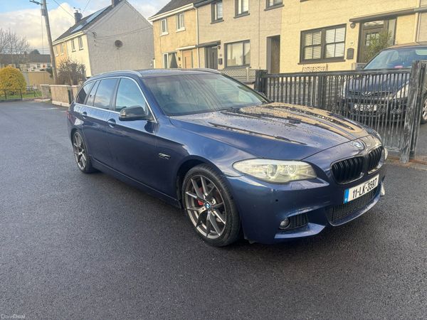 BMW 5-Series Estate, Diesel, 2011, Blue