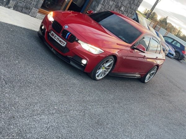 BMW 3-Series Saloon, Diesel, 2016, Red