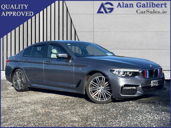 BMW 5-Series Saloon, Diesel, 2017, Grey