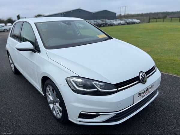 Volkswagen Golf Hatchback, Petrol, 2019, White