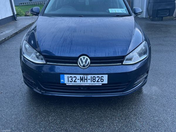 Volkswagen Golf Hatchback, Diesel, 2013, Blue