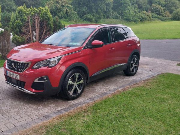 Peugeot 3008 Hatchback, Diesel, 2019, Red