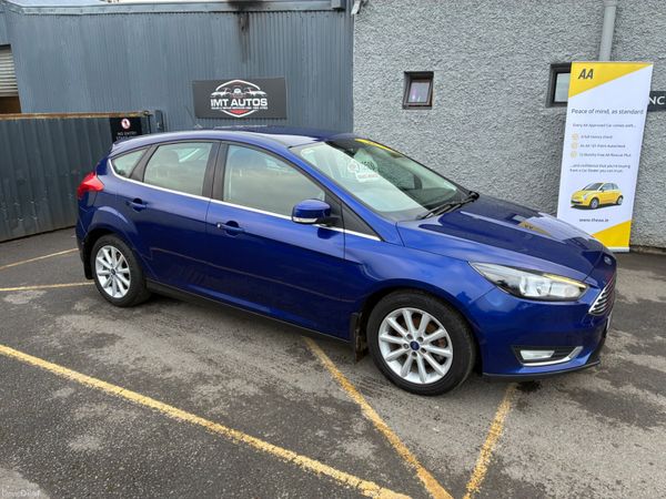 Ford Focus Hatchback, Petrol, 2018, Blue