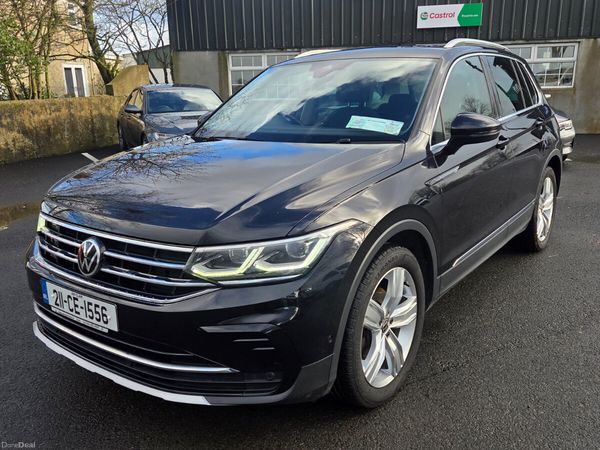 Volkswagen Tiguan SUV, Diesel, 2021, Black