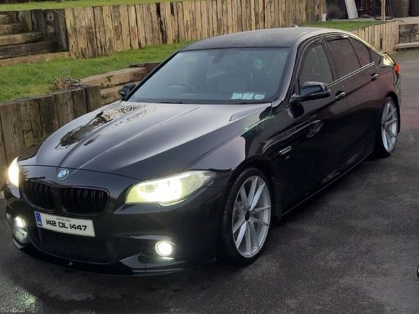 BMW 5-Series Saloon, Diesel, 2014, Black