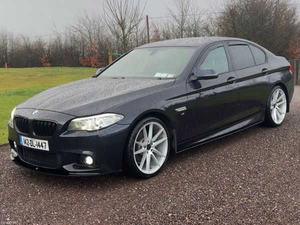 BMW 5-Series Saloon, Diesel, 2014, Black