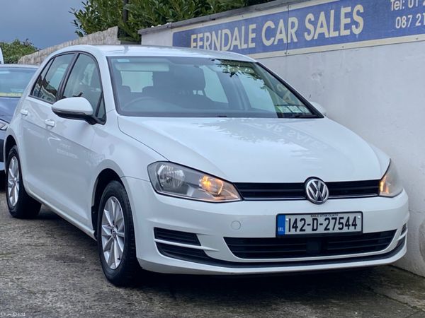 Volkswagen Golf Hatchback, Petrol, 2014, White