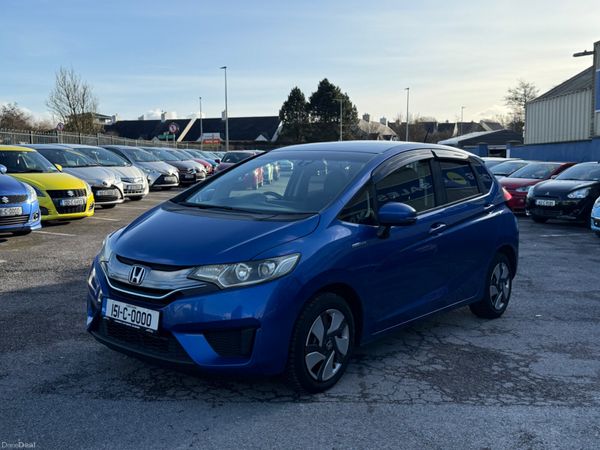 Honda Fit Hatchback, Petrol Hybrid, 2015, Blue