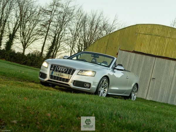 Audi S5 Convertible, Petrol, 2011, Silver