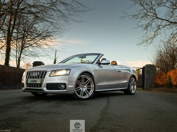 Audi S5 Convertible, Petrol, 2011, Silver