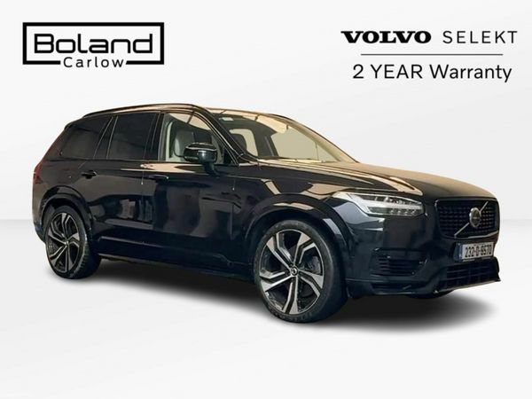 Volvo XC90 SUV, Petrol Plug-in Hybrid, 2023, Black
