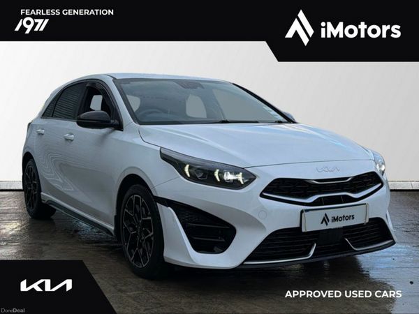 Kia Ceed Hatchback, Diesel Hybrid, 2024, White