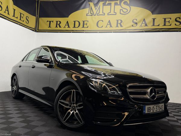 Mercedes-Benz E-Class Saloon, Petrol Hybrid, 2018, Black