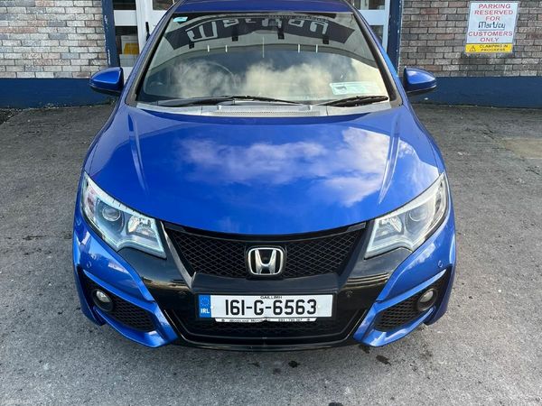 Honda Civic Hatchback, Diesel, 2016, Blue