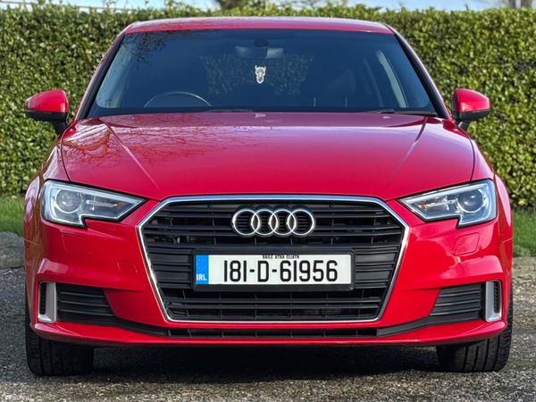 Audi A3 Hatchback, Petrol, 2018, Red