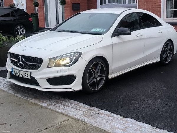 Mercedes-Benz CLA Coupe, Petrol, 2015, White