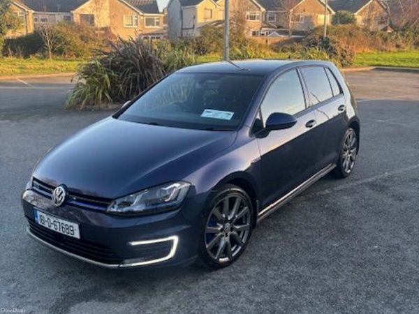 Volkswagen Golf Hatchback, Petrol Plug-in Hybrid, 2016, Blue