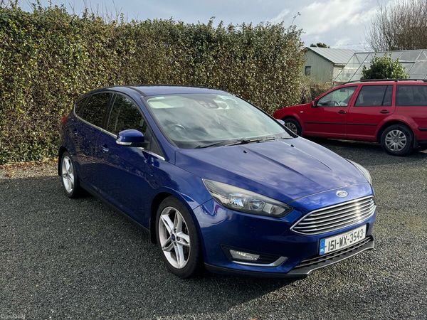Ford Focus Hatchback, Diesel, 2015, Blue