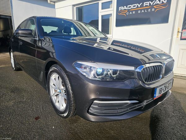 BMW 5-Series Saloon, Diesel, 2018, Brown