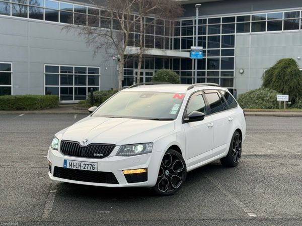 Skoda Octavia Estate, Diesel, 2014, White
