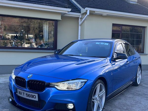 BMW 3-Series Saloon, Diesel, 2016, Blue