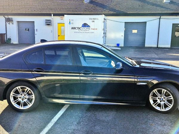 BMW 5-Series Saloon, Diesel, 2012, Black