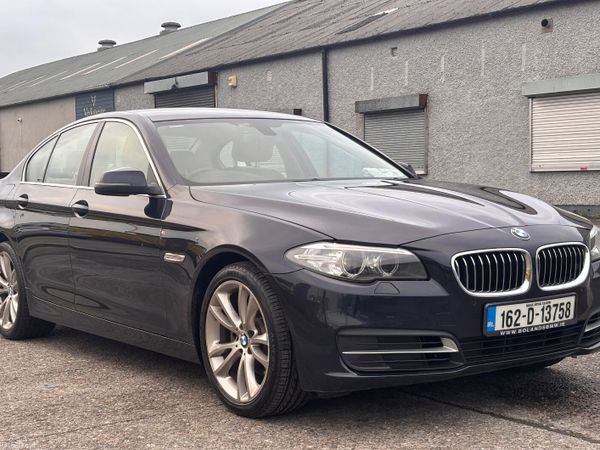 BMW 5-Series Saloon, Diesel, 2016, Blue