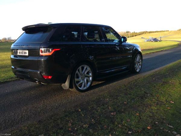 Land Rover Range Rover Sport SUV, Diesel, 2016, Black