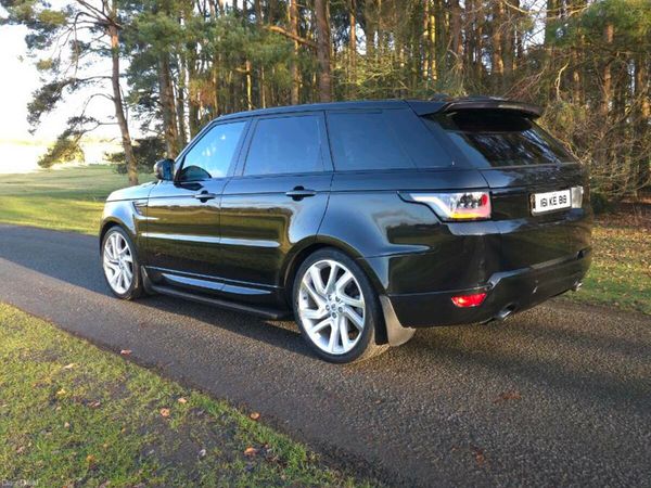 Land Rover Range Rover Sport SUV, Diesel, 2016, Black