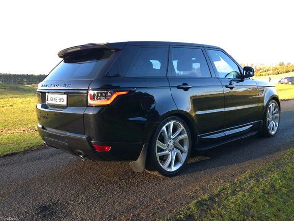 Land Rover Range Rover Sport SUV, Diesel, 2016, Black